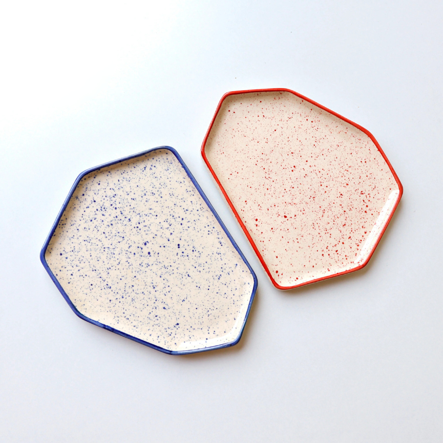 Khan Studio: Versatile Ceramic Plates (Pack of 2)