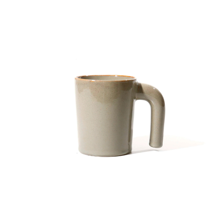 Fancy Grey Ceramic Mugs (Pack of 2)