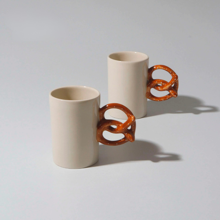 Stylish Ceramic Mugs (Pack of 2)