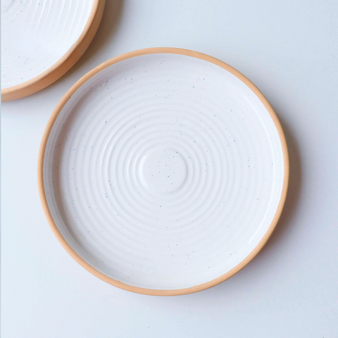 Ceramic Plates (Set of 2) Microwave, Dishwasher Safe Plates