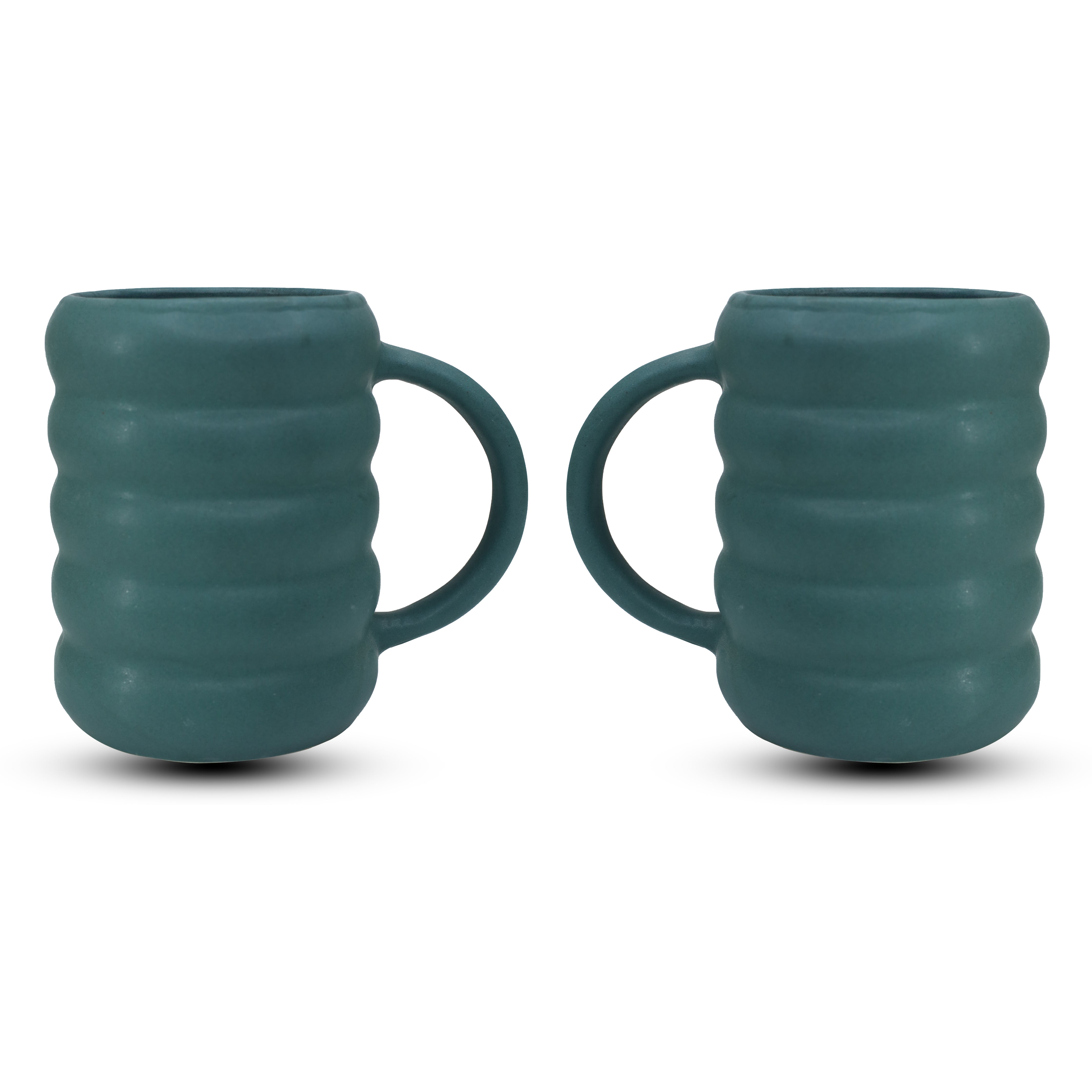 Large Capacity Ceramic Coffee Mug (Pack of 2)