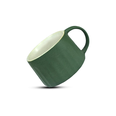 Matte Finish Ceramic Coffee Mug (Pack of 2)