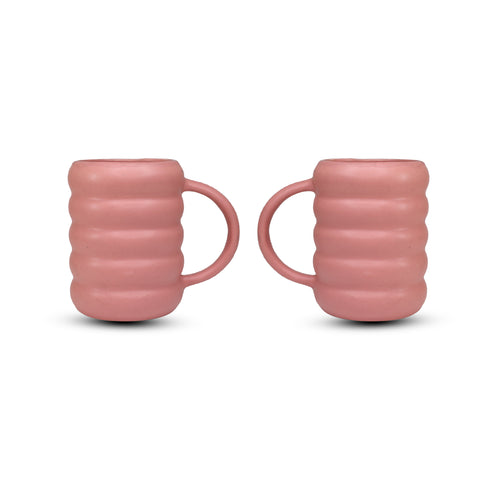 Large Capacity Ceramic Coffee Mug (Pack of 2)