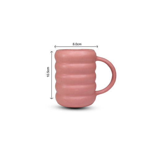 Large Capacity Ceramic Coffee Mug (Pack of 2)