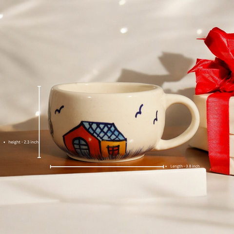 Handmade Painting Mug Set of 2