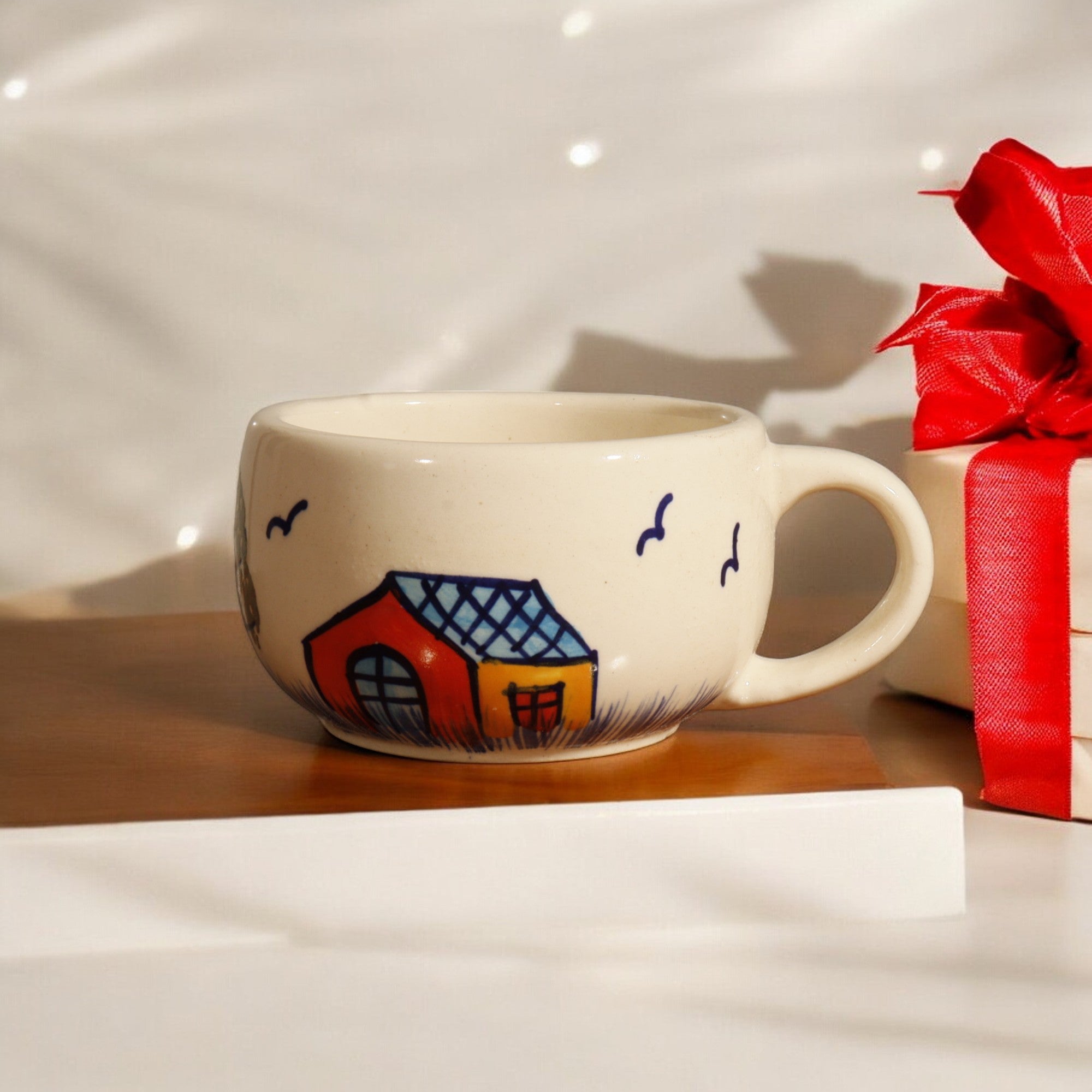 Handmade Painting Mug Set of 2