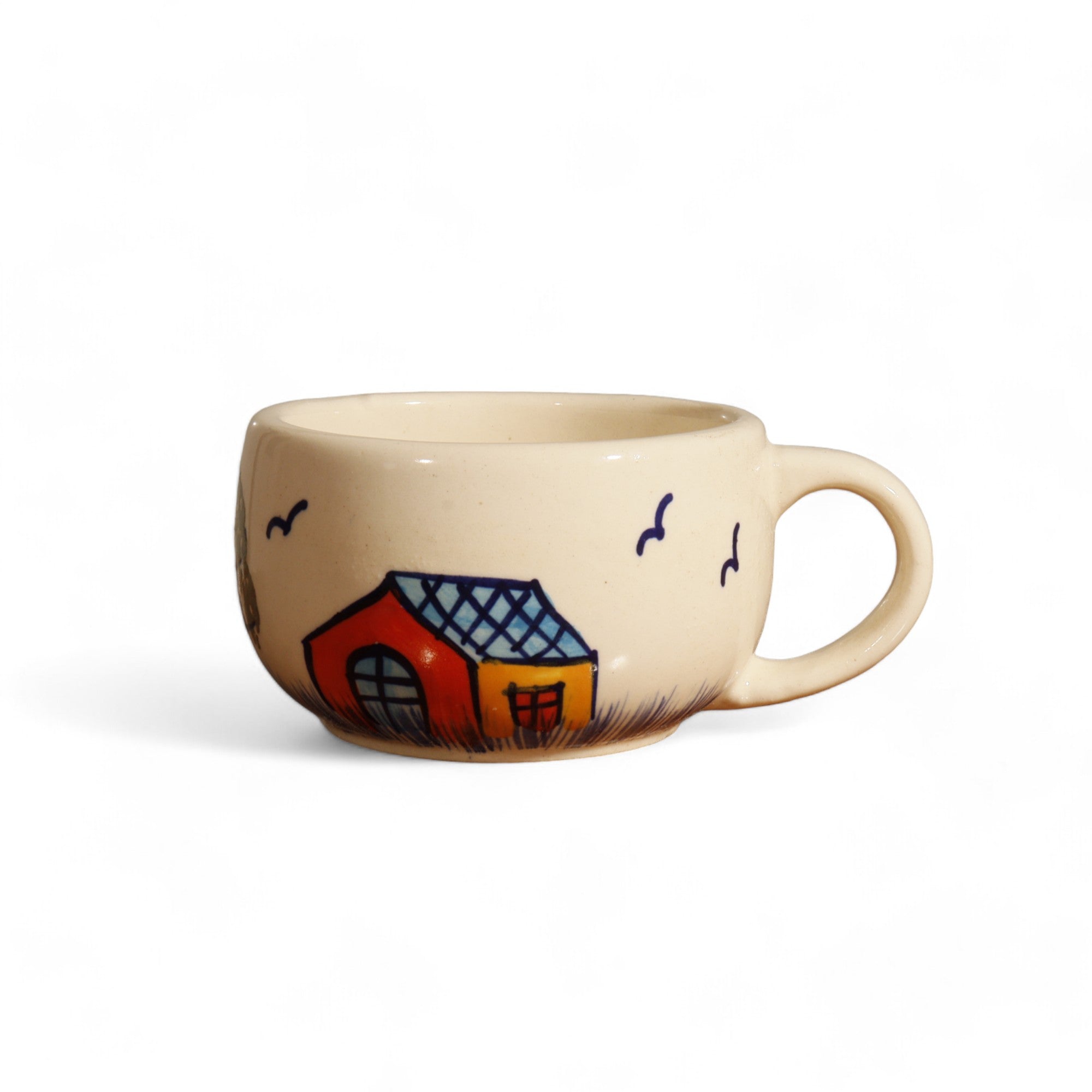 Handmade Painting Mug Set of 2